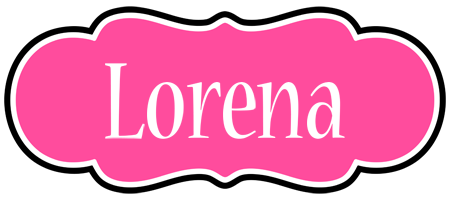 Lorena invitation logo