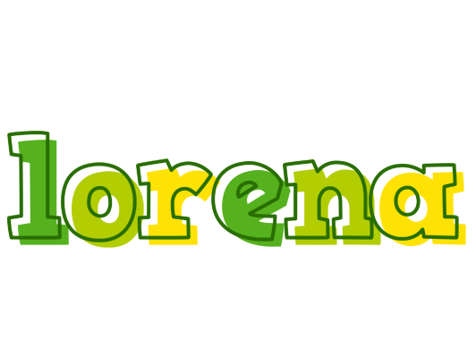 Lorena juice logo
