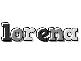 Lorena night logo