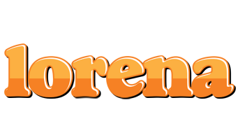Lorena orange logo