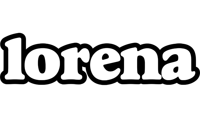 Lorena panda logo