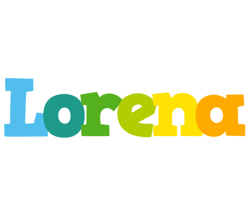 Lorena rainbows logo
