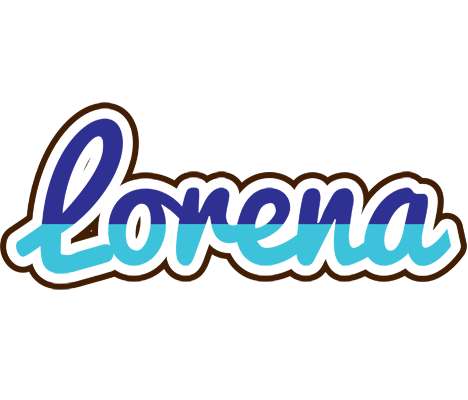 Lorena raining logo