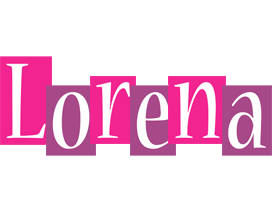 Lorena whine logo