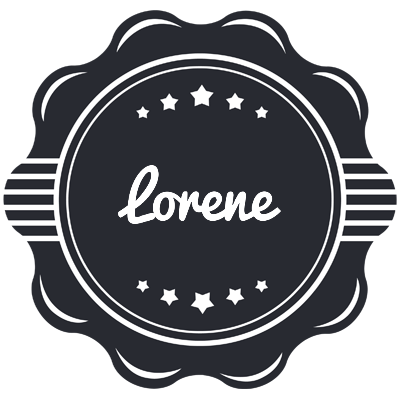 Lorene badge logo