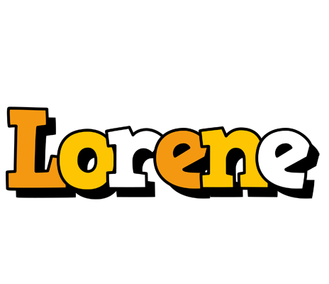 Lorene cartoon logo
