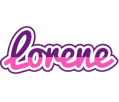 Lorene cheerful logo