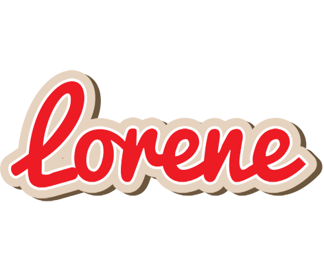 Lorene chocolate logo