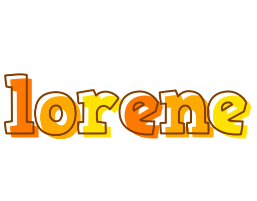 Lorene desert logo