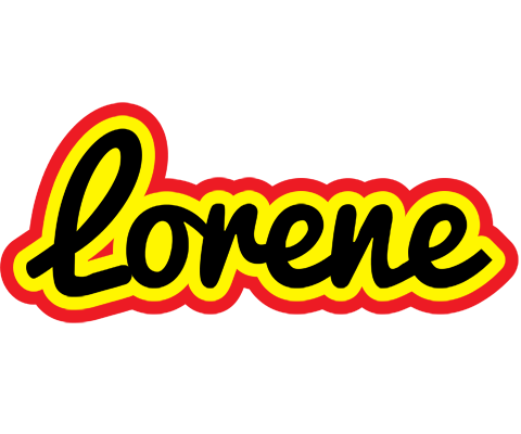 Lorene flaming logo
