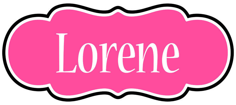 Lorene invitation logo