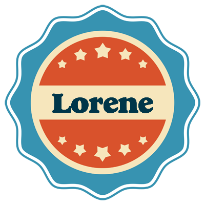 Lorene labels logo