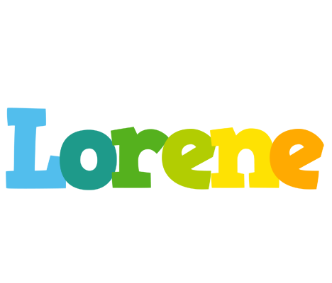 Lorene rainbows logo