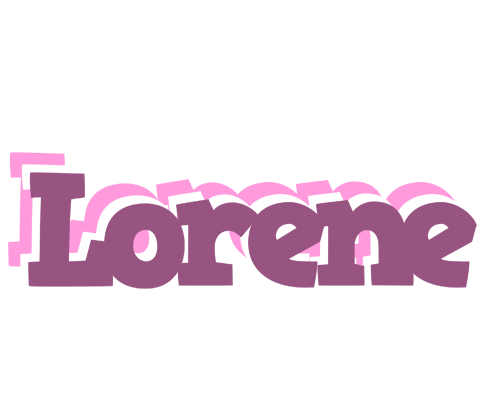 Lorene relaxing logo