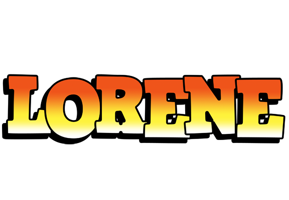 Lorene sunset logo