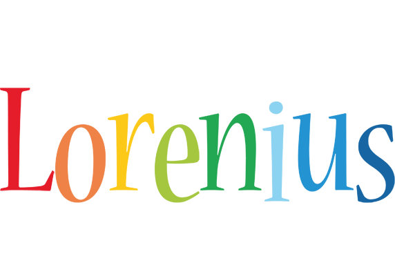 Lorenius birthday logo