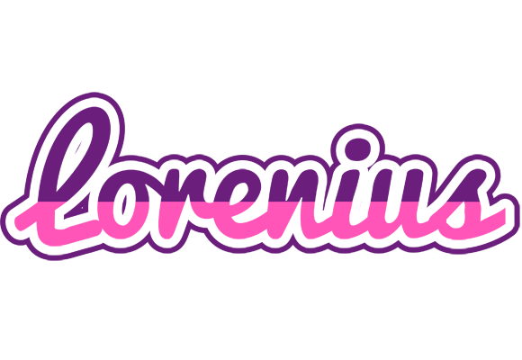 Lorenius cheerful logo