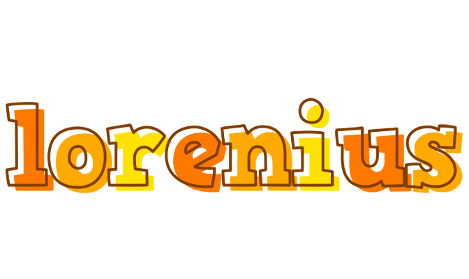 Lorenius desert logo