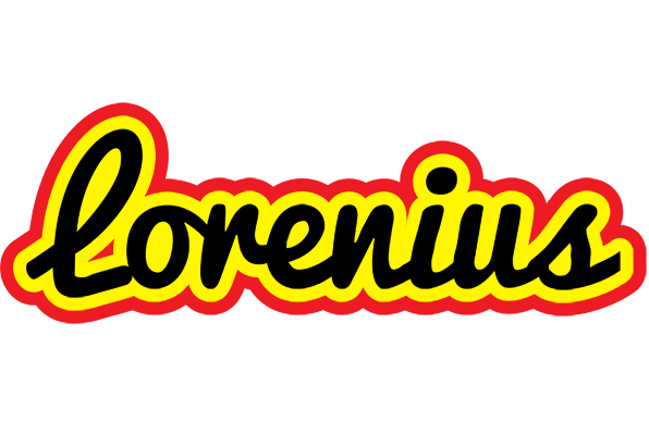 Lorenius flaming logo