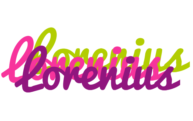 Lorenius flowers logo