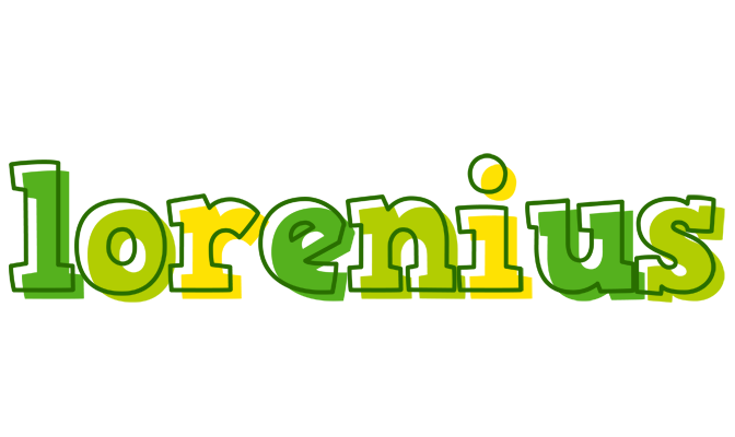 Lorenius juice logo