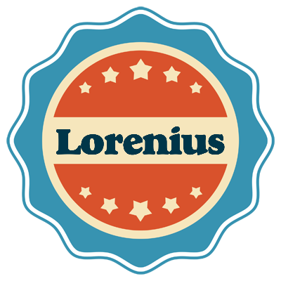 Lorenius labels logo