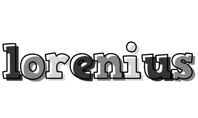 Lorenius night logo