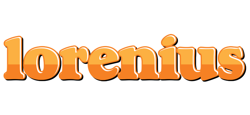 Lorenius orange logo