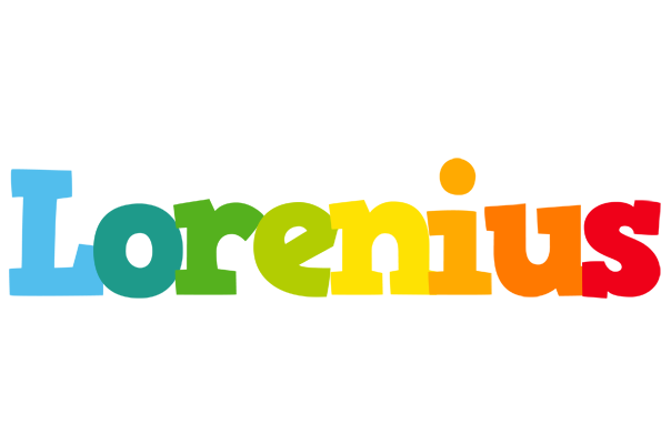 Lorenius rainbows logo