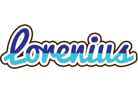 Lorenius raining logo