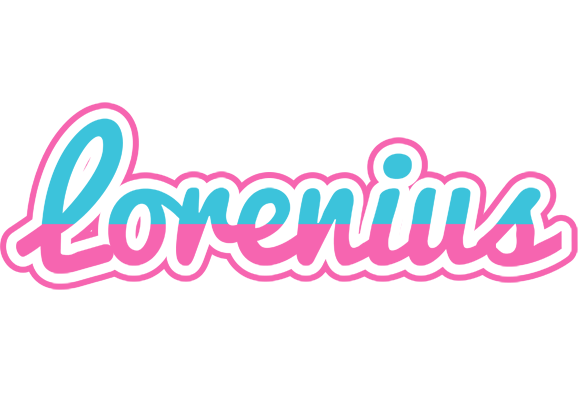 Lorenius woman logo