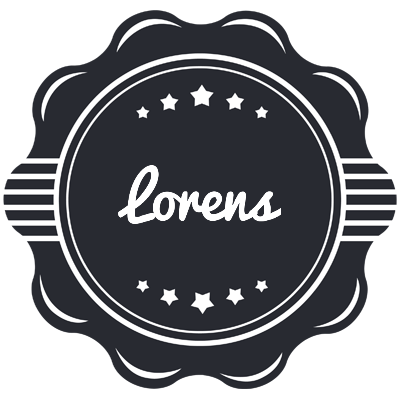 Lorens badge logo