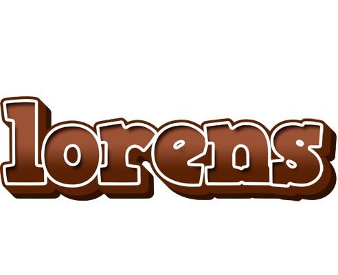 Lorens brownie logo