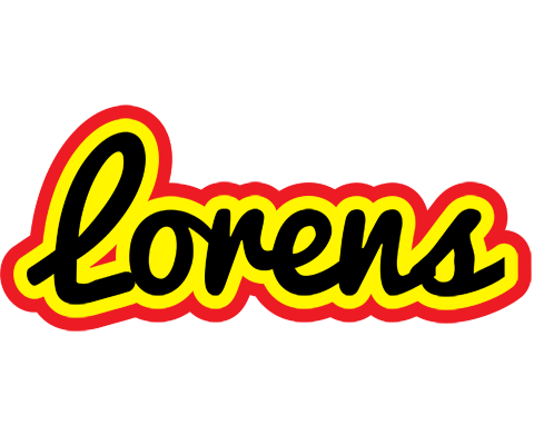 Lorens flaming logo