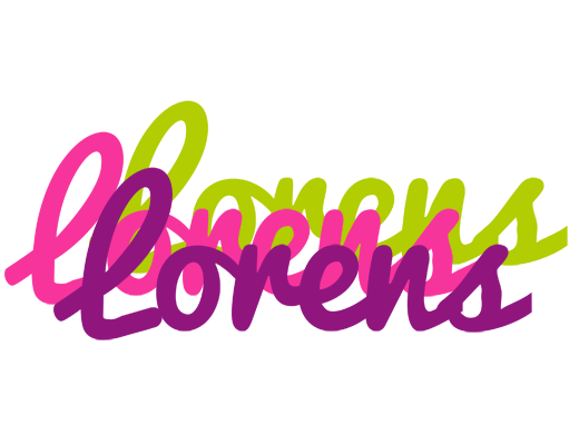 Lorens flowers logo