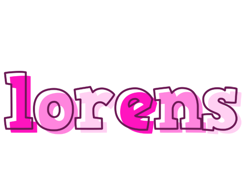 Lorens hello logo