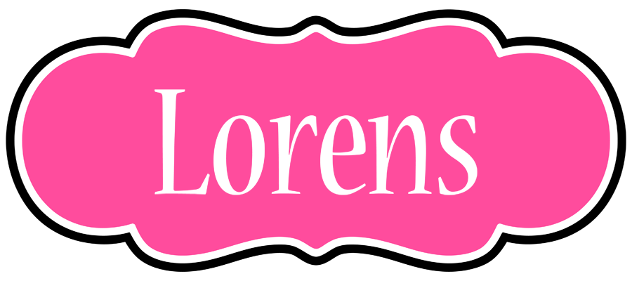 Lorens invitation logo