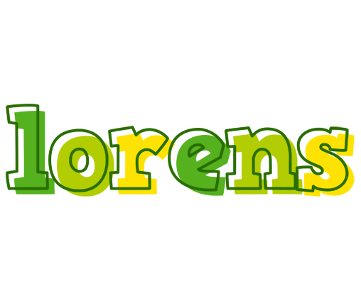 Lorens juice logo