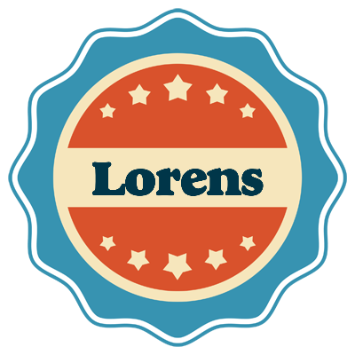 Lorens labels logo
