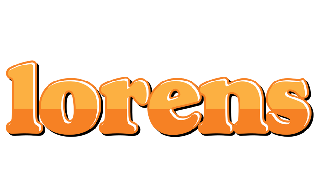 Lorens orange logo