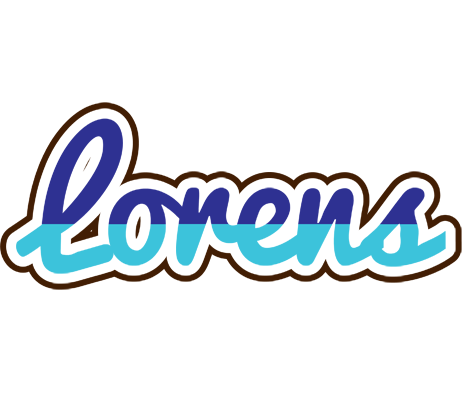 Lorens raining logo