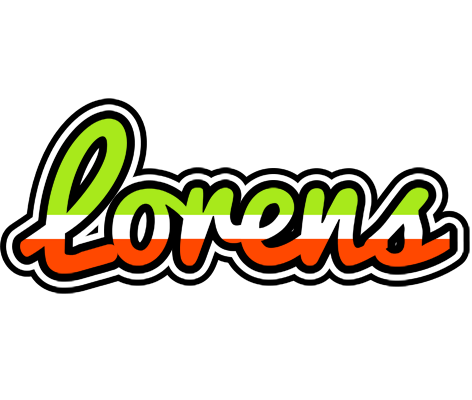 Lorens superfun logo