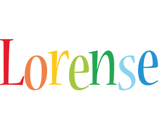 Lorense birthday logo