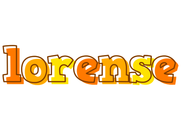 Lorense desert logo