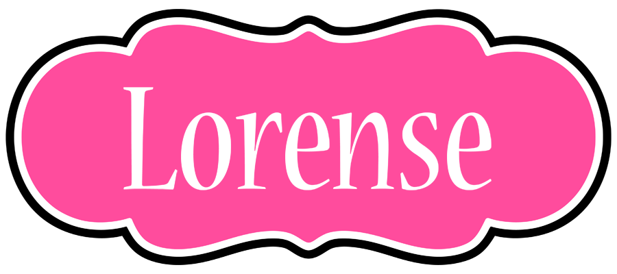 Lorense invitation logo