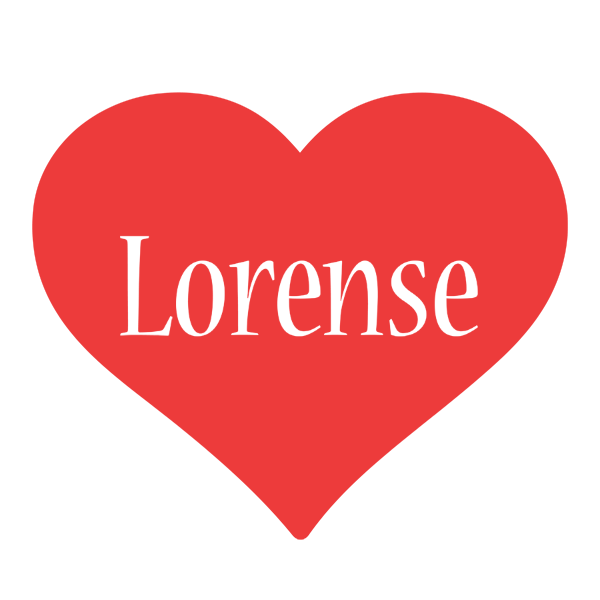 Lorense love logo