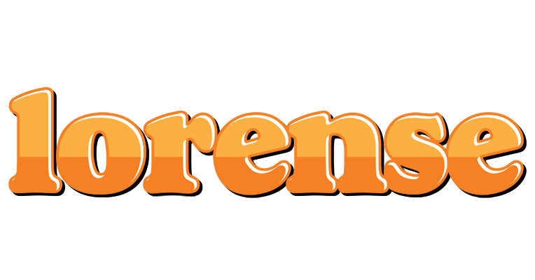 Lorense orange logo