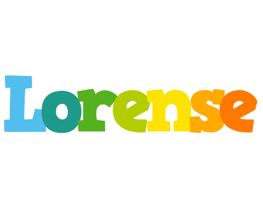 Lorense rainbows logo