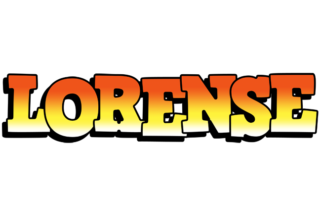 Lorense sunset logo