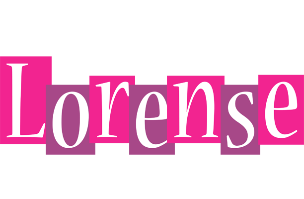 Lorense whine logo